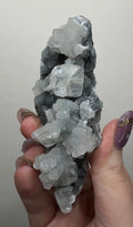 Diamond Apophyllite on Chalcedony | C4
