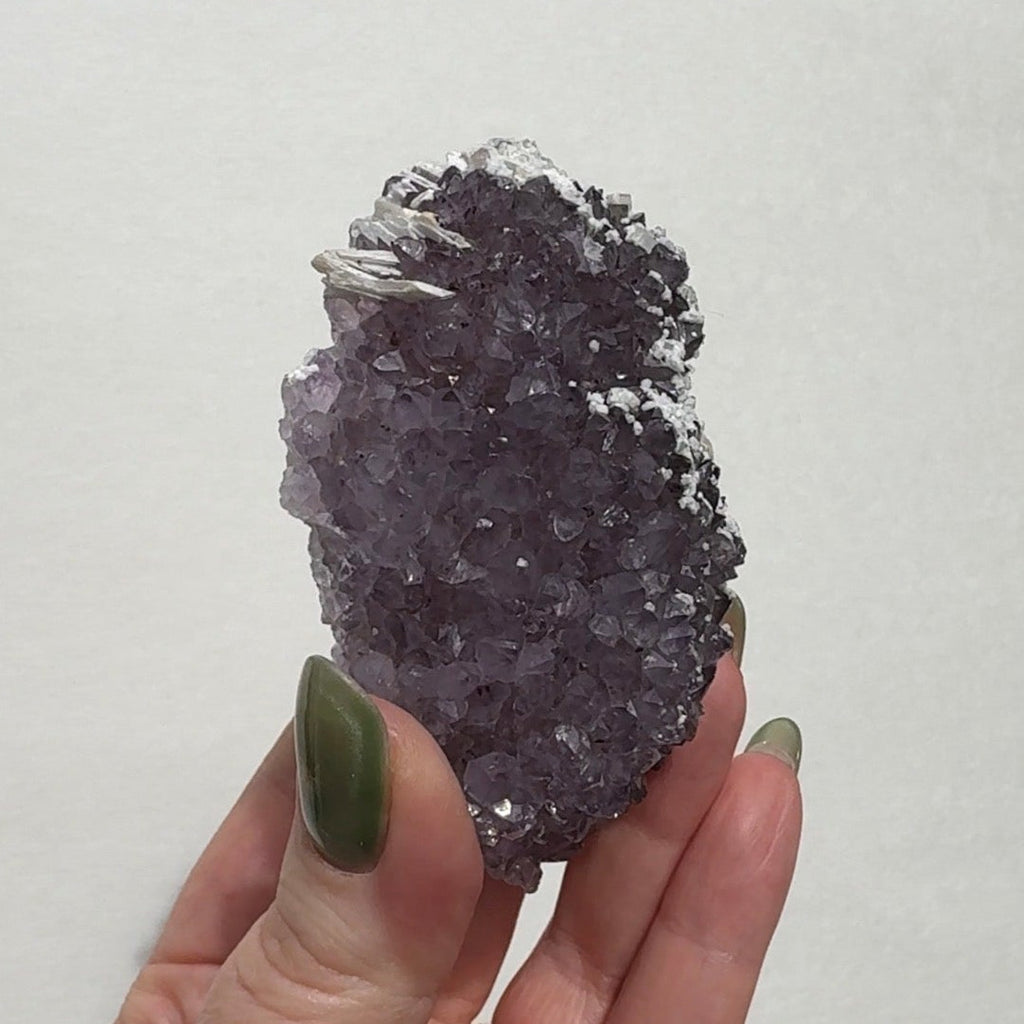 Uruguay Amethyst with Calcite
