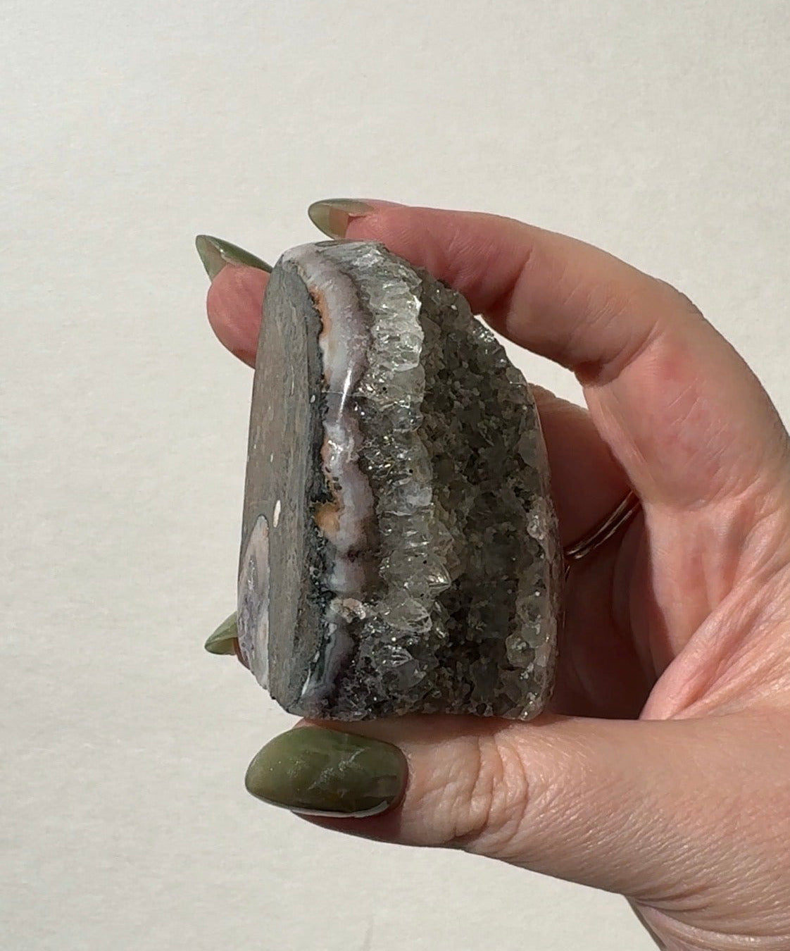 Uruguay Prasiolite Cutbase