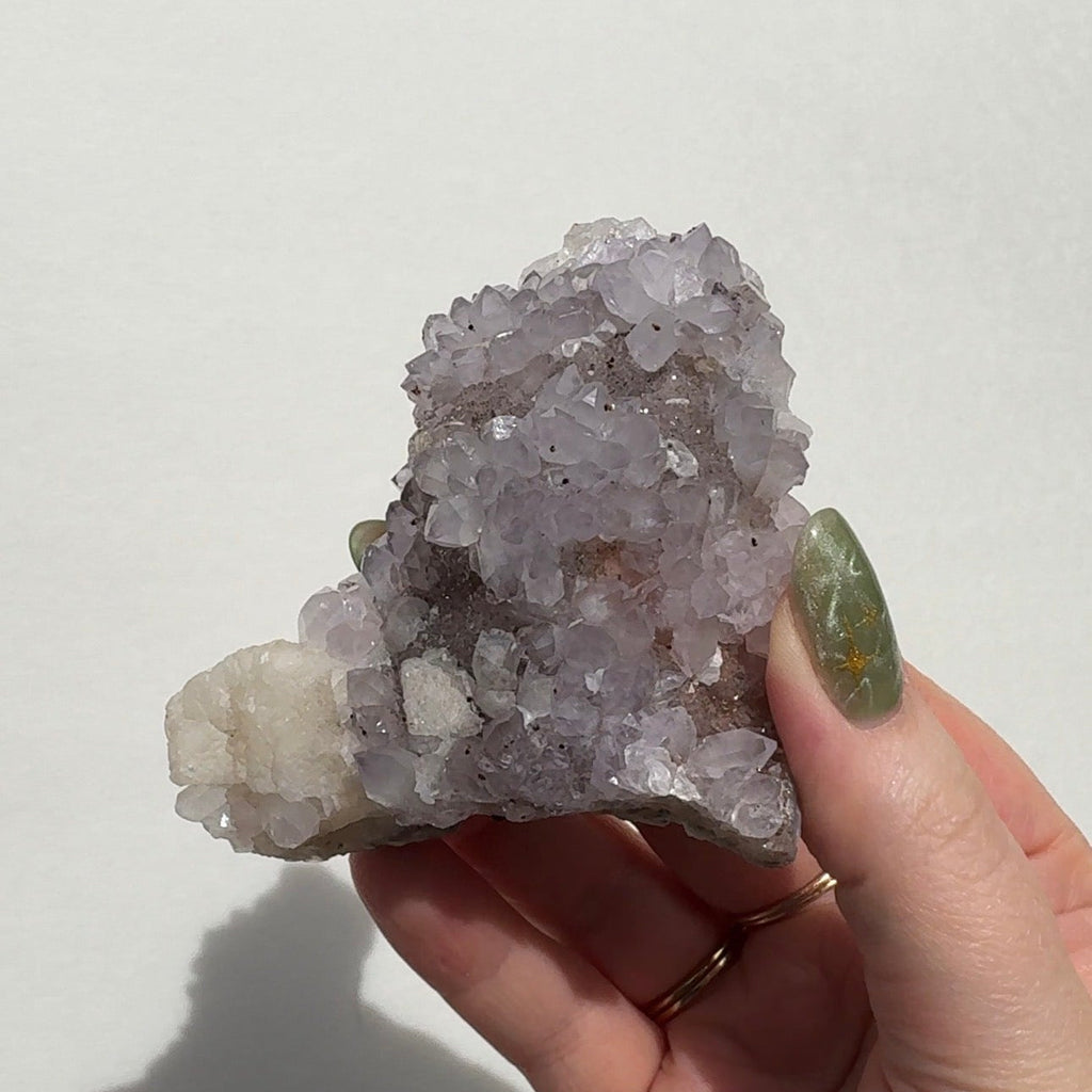 Uruguay Sugar Amethyst Freeform with Calcite