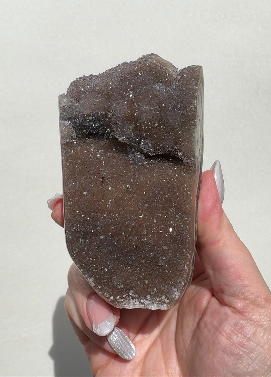 Uruguay Rainbow Amethyst Cutbase