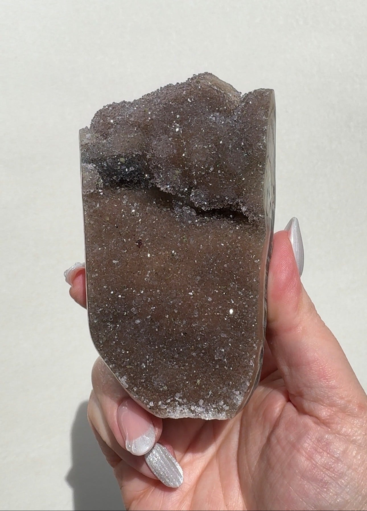 Uruguay Rainbow Amethyst Cutbase