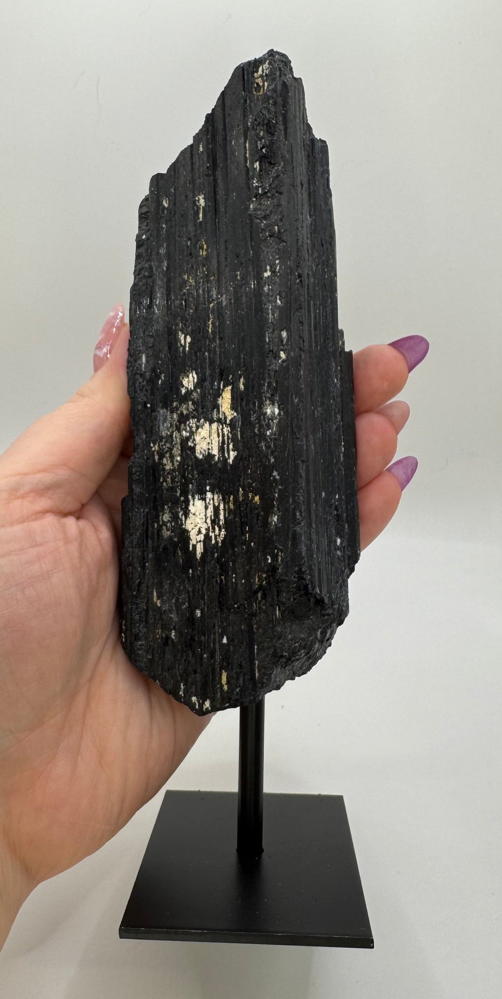 Tourmaline on stand