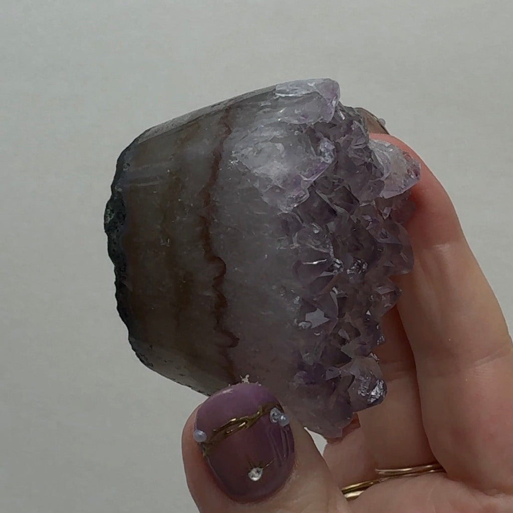 Purple Amethyst Heart | HA