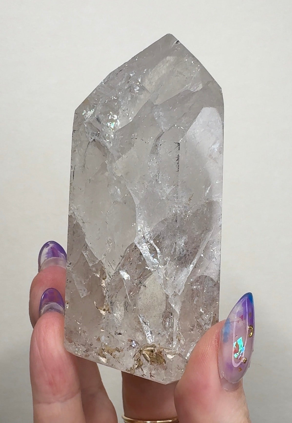 Crackle Quartz Tower | A