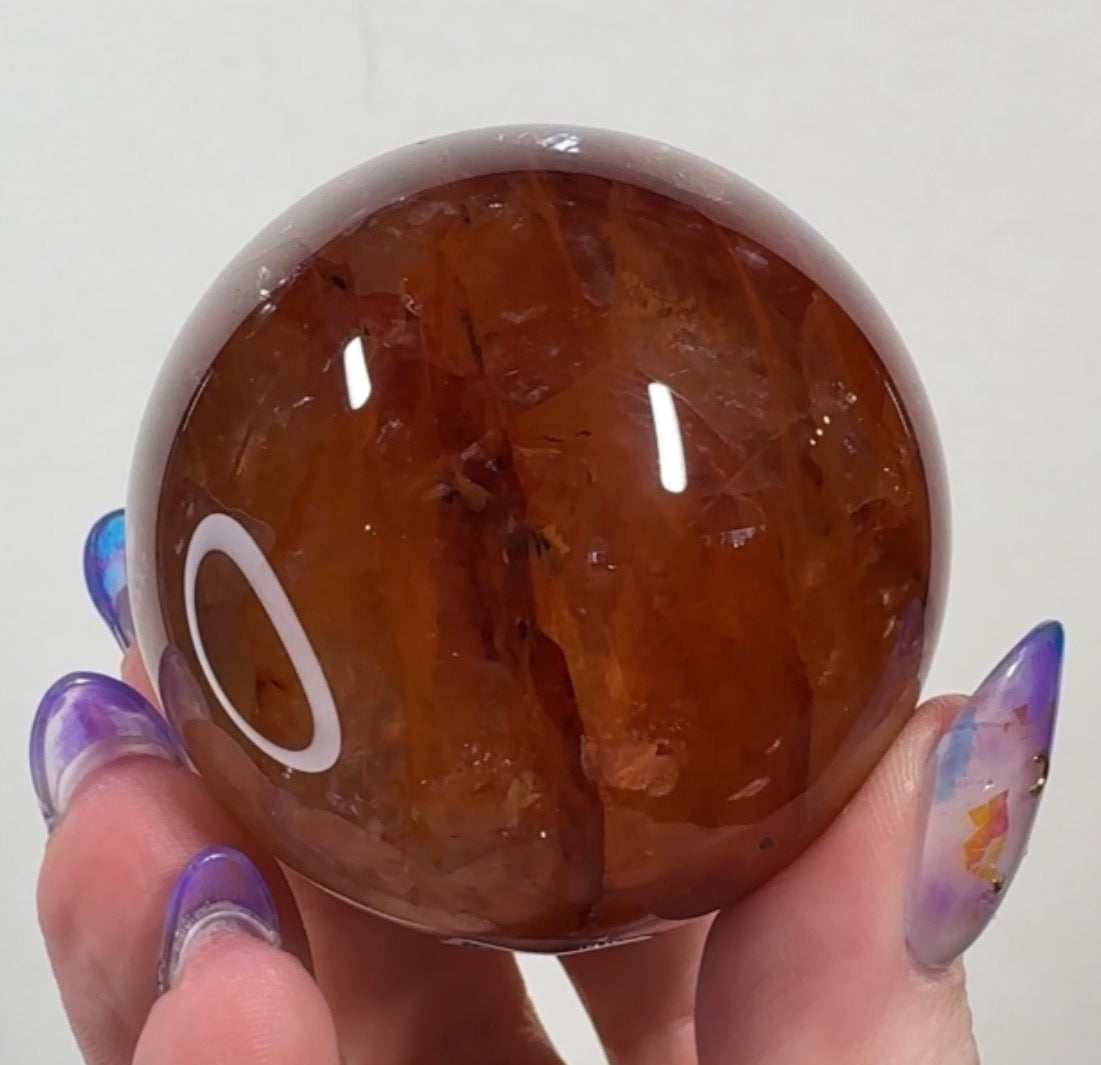 Fire Quartz Sphere | FQ4
