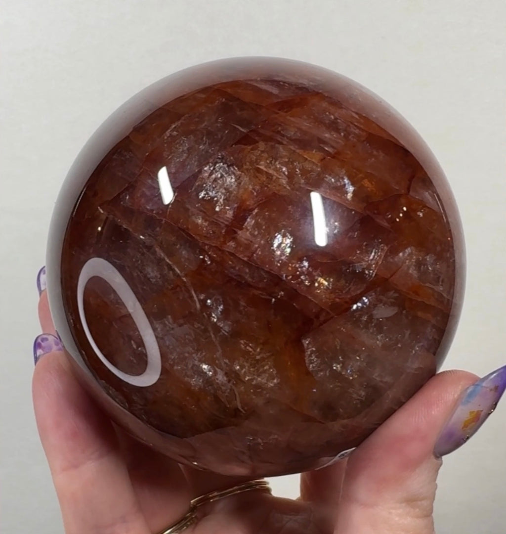 Misfit Fire Quartz Sphere | FQ1