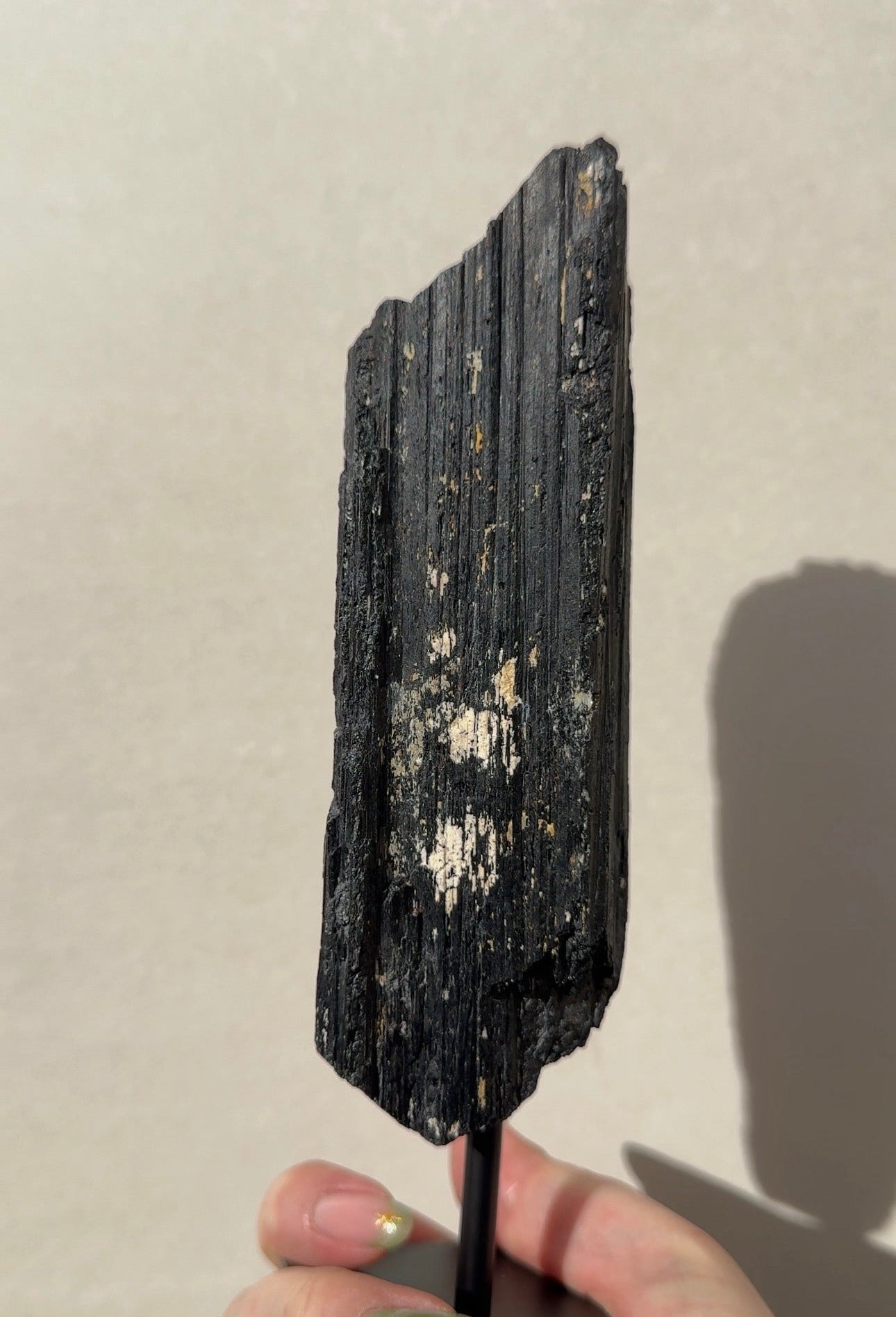 Tourmaline on stand