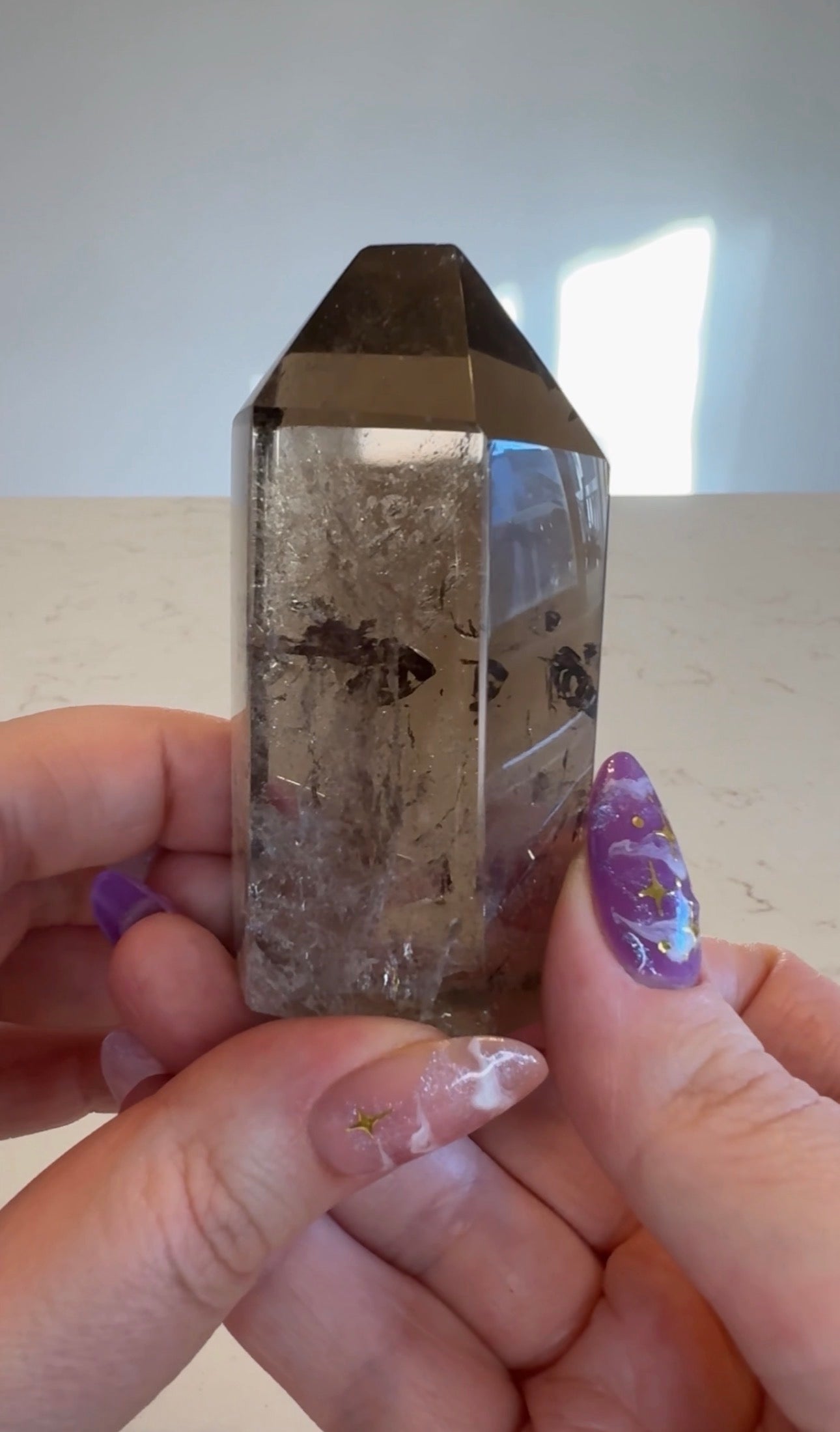 Smoky Quartz Mini Towers