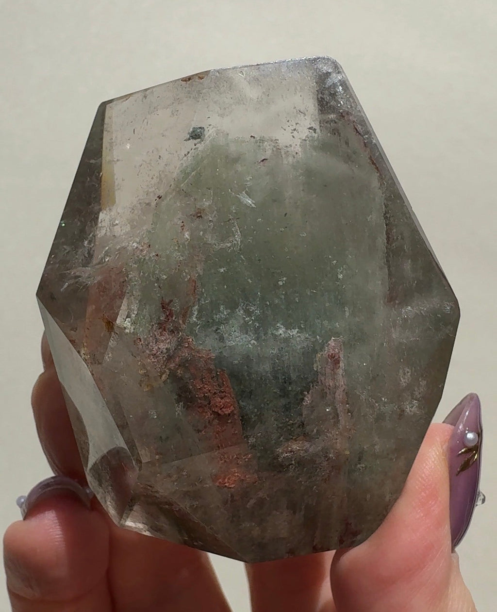 Lodolite Quartz Gusher