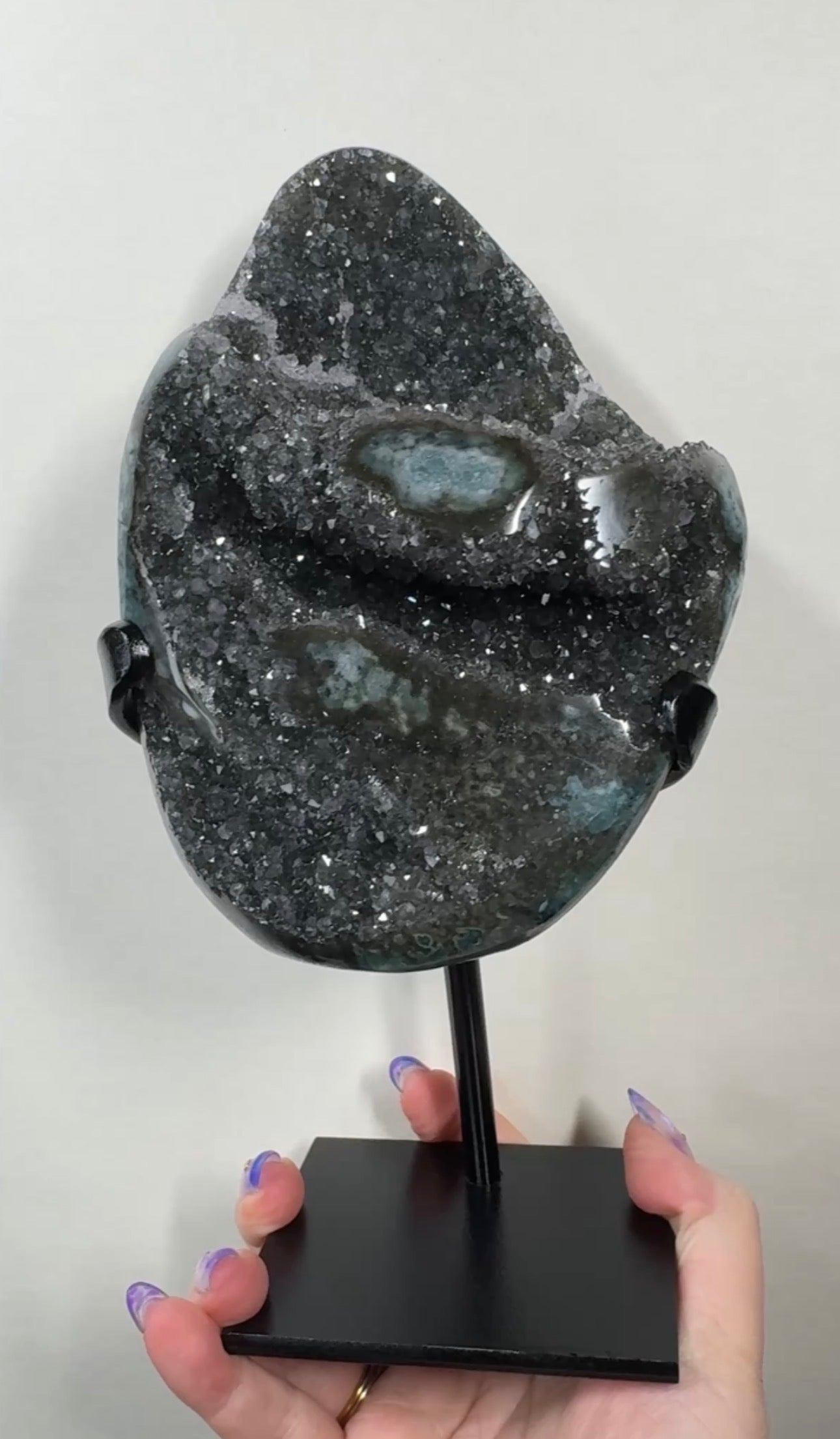 Rainbow Amethyst on stand | URS