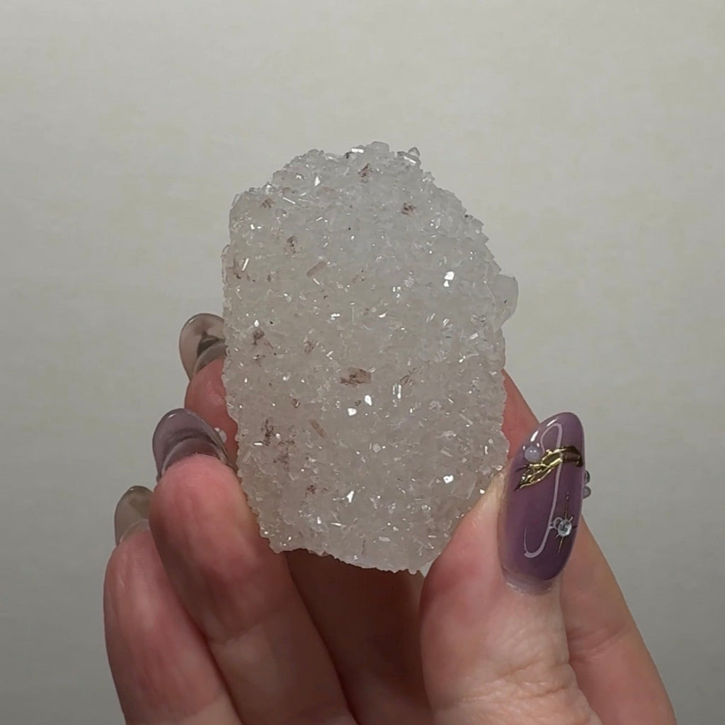 Diamond Apophyllite on Chalcedony | DA7
