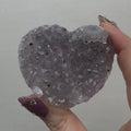 Purple Amethyst Heart | HC