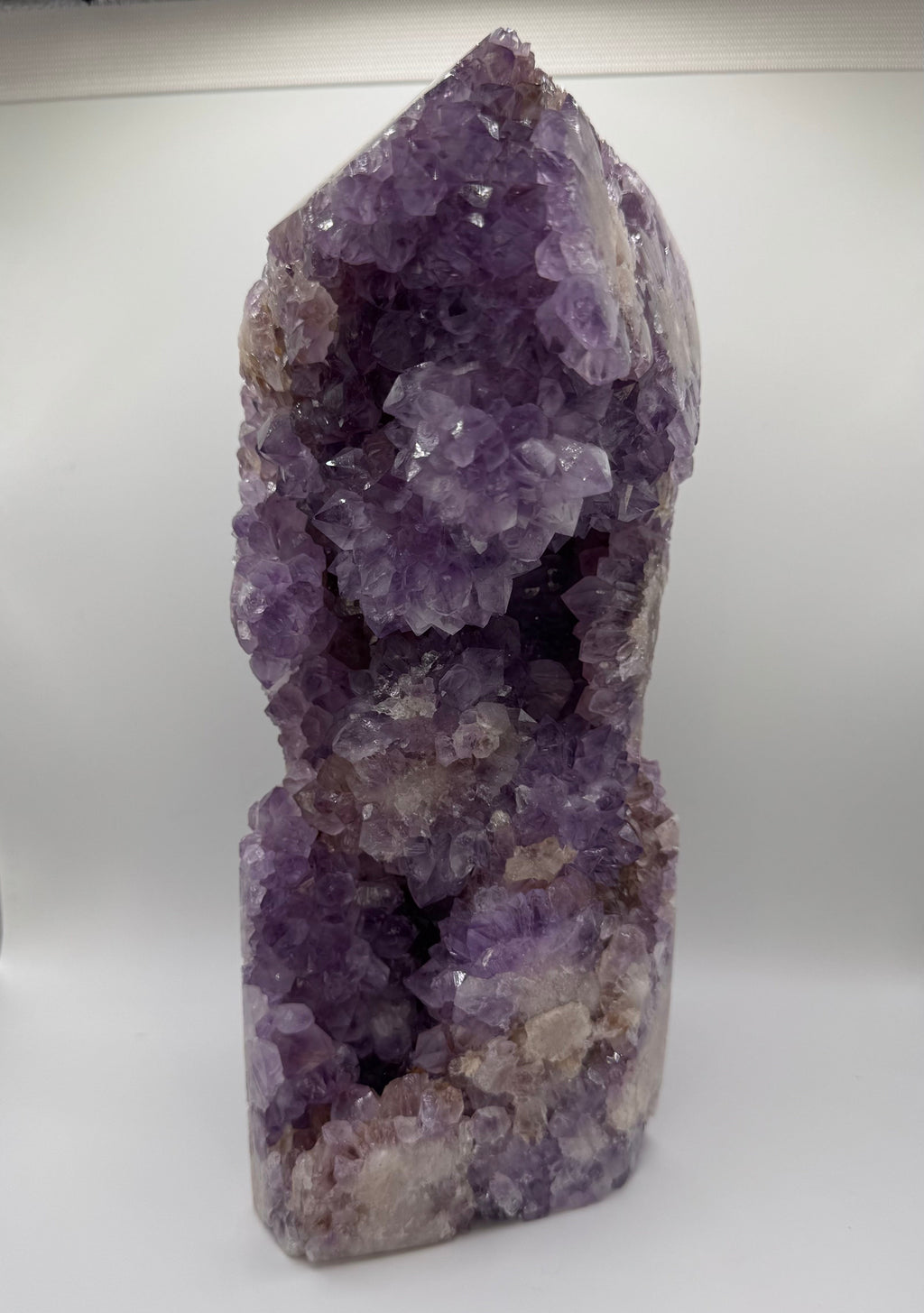 XXL High Quality Druzy Pink Amethyst Tower