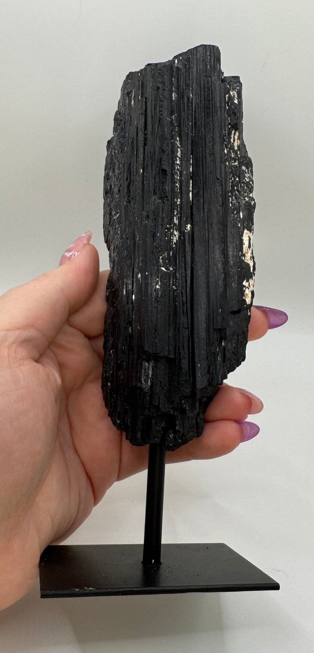 Tourmaline on stand