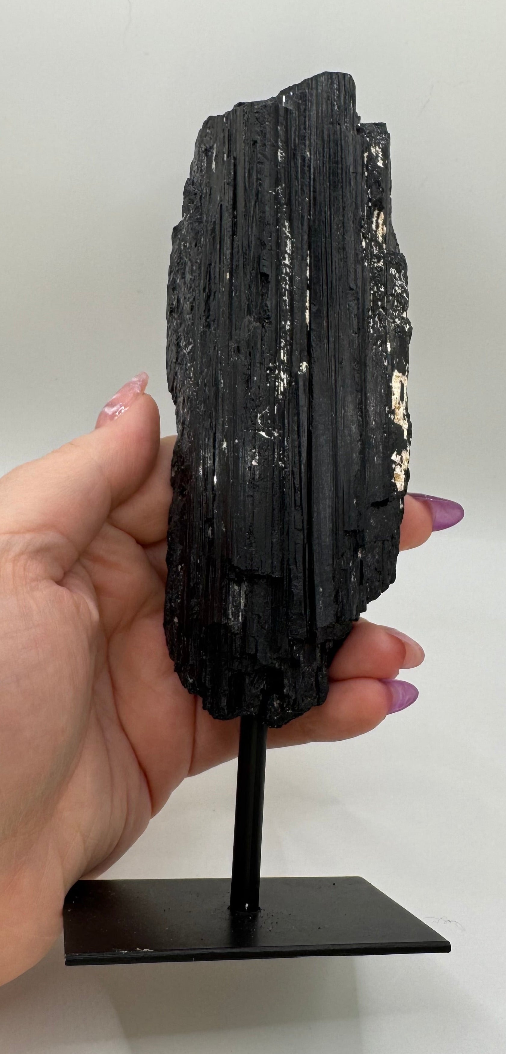 Tourmaline on stand