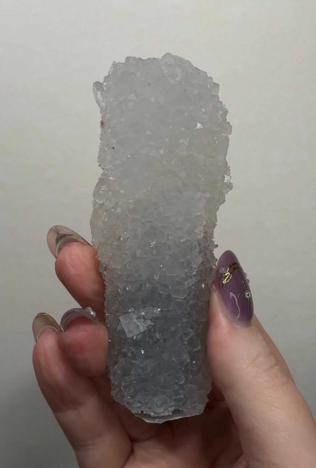 Diamond Apophyllite on Chalcedony | DA10