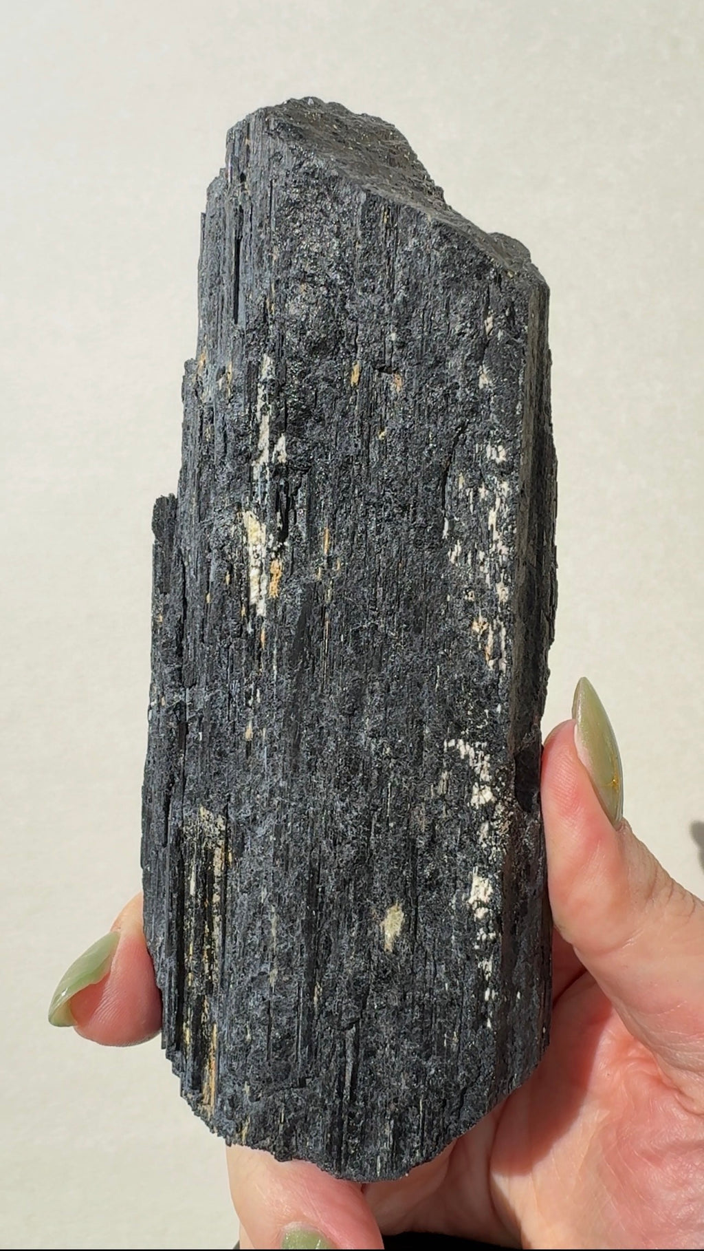 Tourmaline on stand