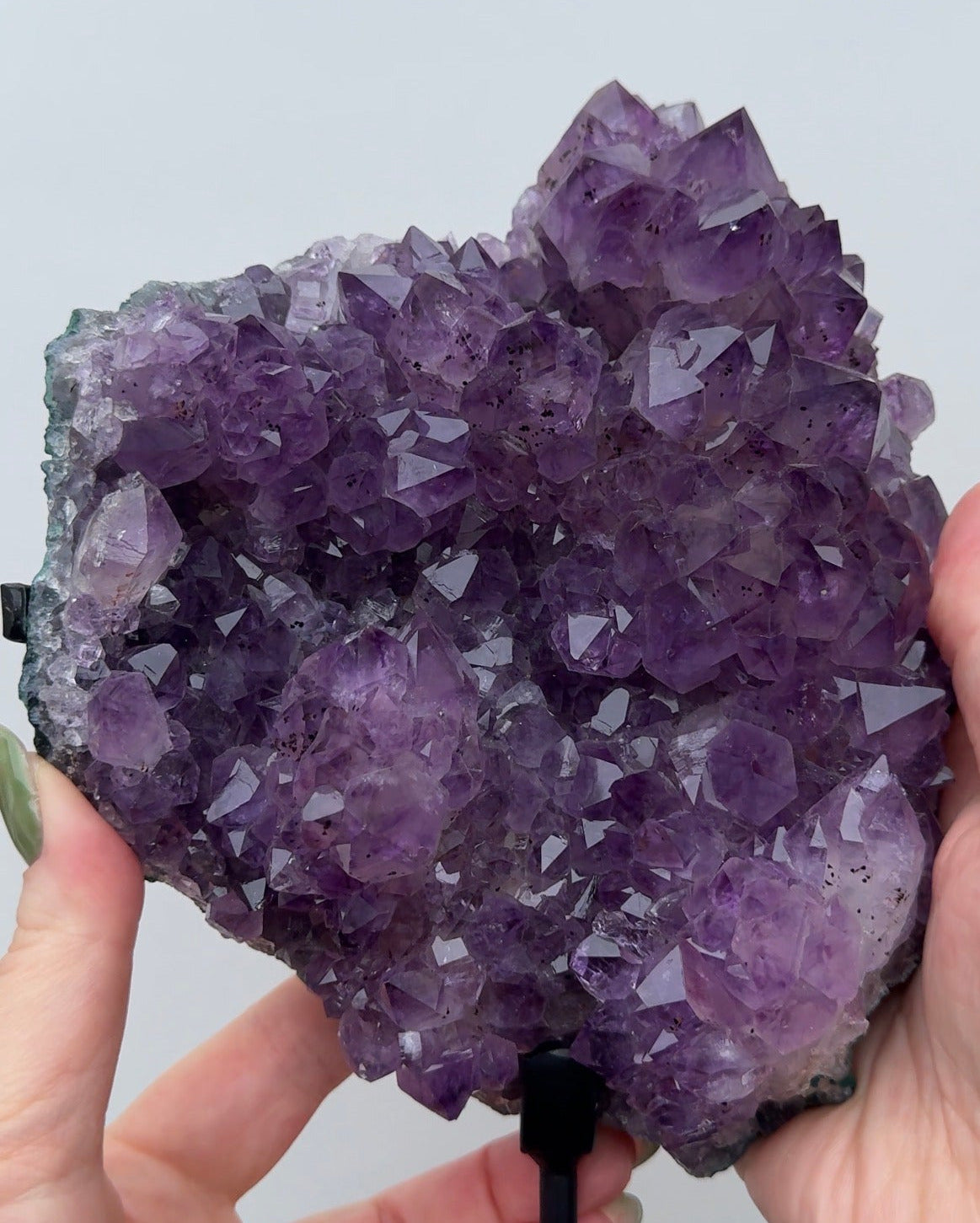 XL Purple Amethyst on stand