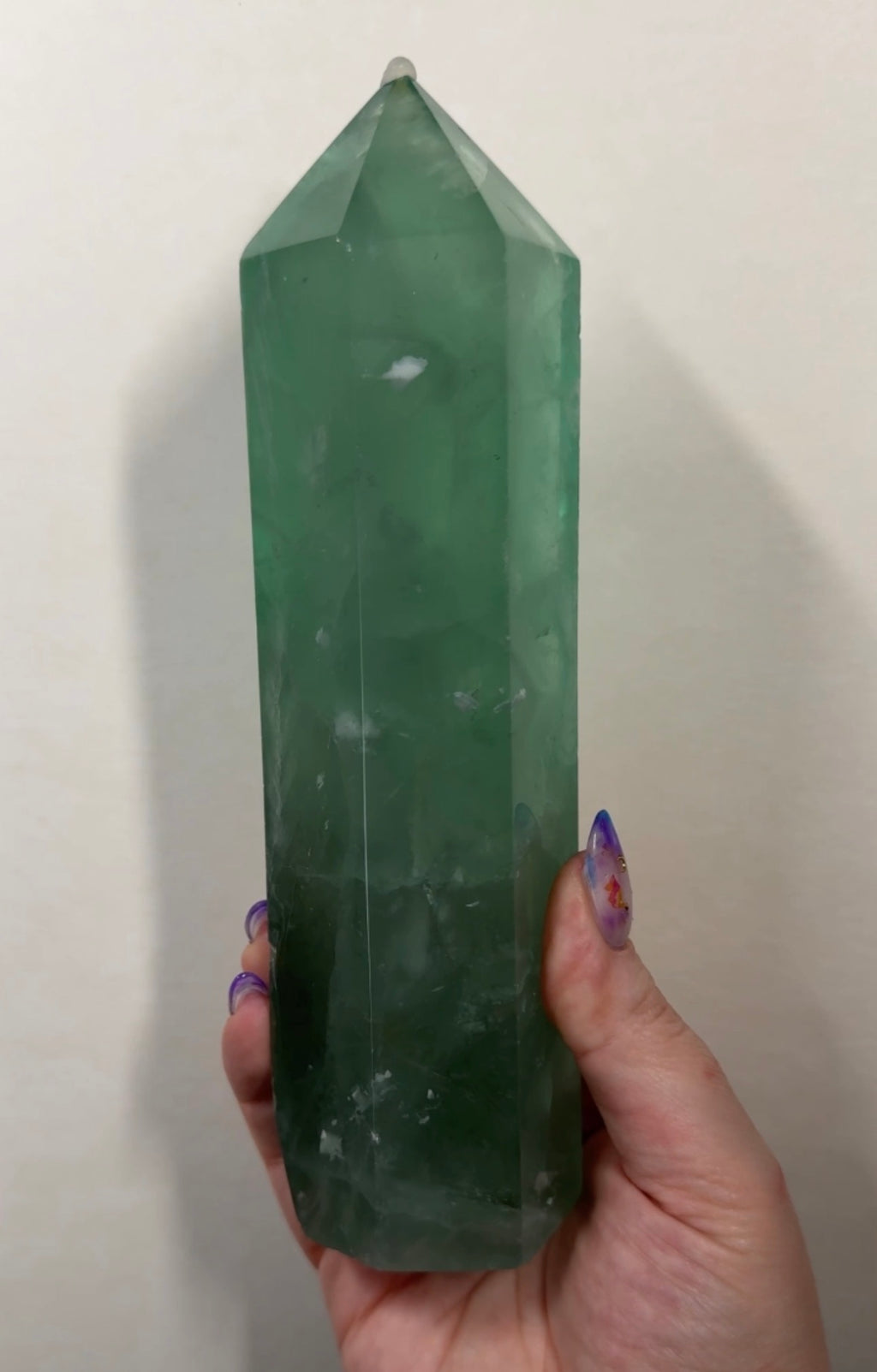 Green Fluorite Tower