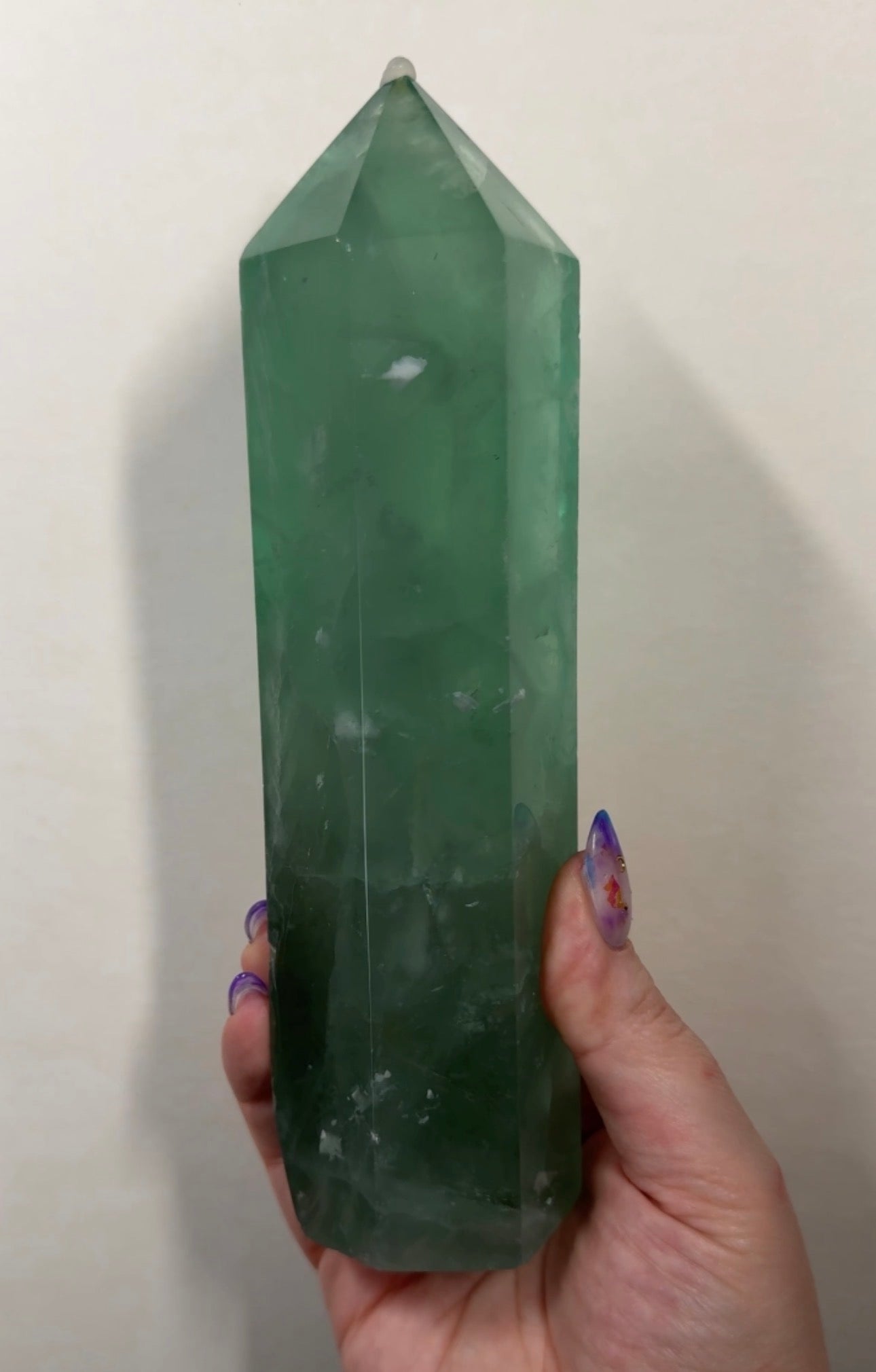 Green Fluorite Tower