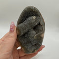 Uruguay Rainbow Amethyst with Calcite