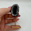 Druzy Geode on stand