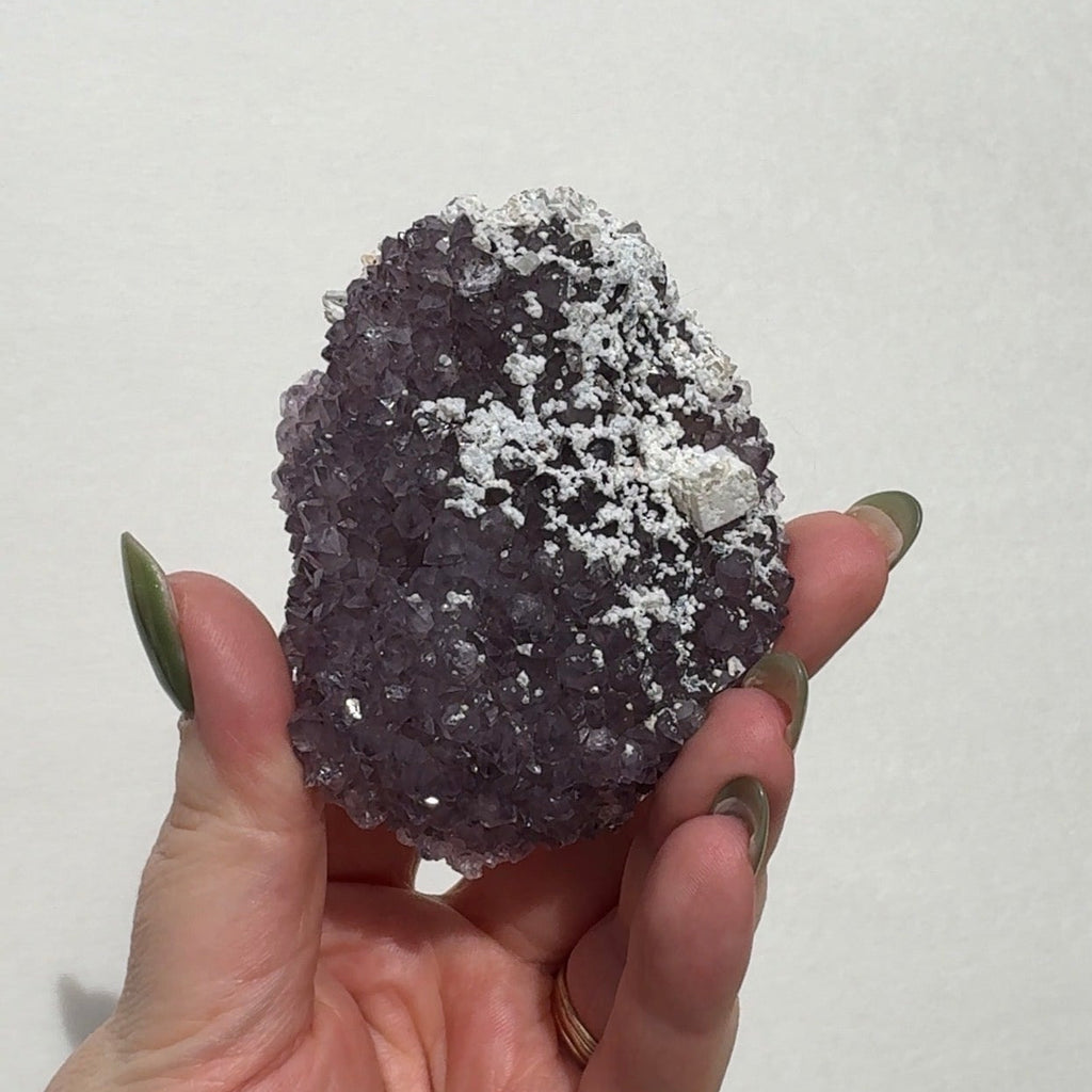 Uruguay Amethyst with Calcite