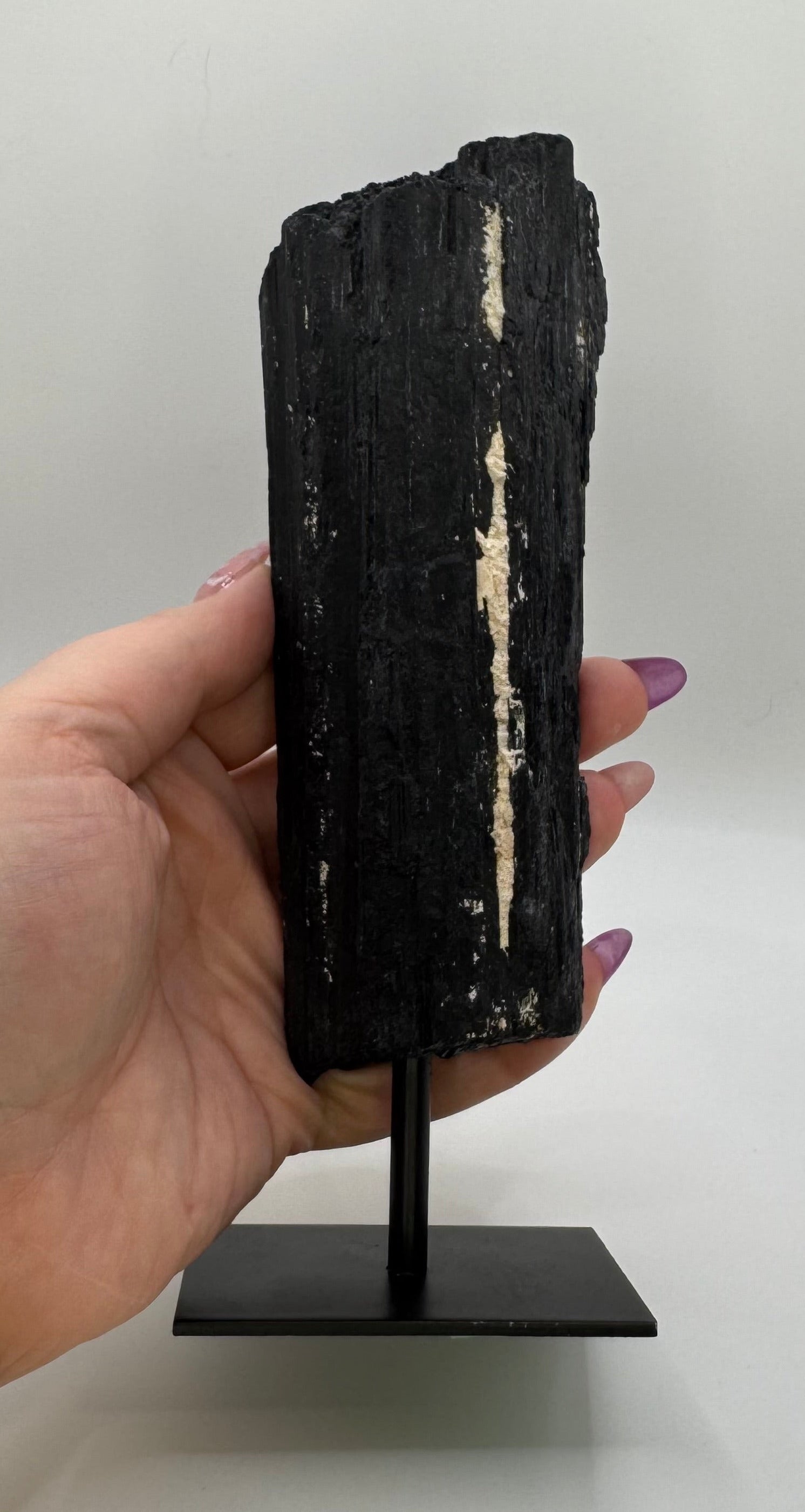 Tourmaline on stand