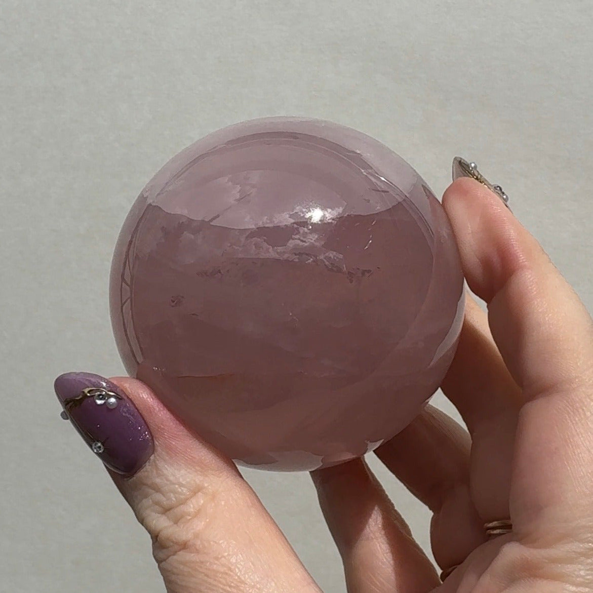 Rose Quartz Sphere | RQ4