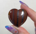Red Jasper with Tiger Eye & Hematite Mini Hearts