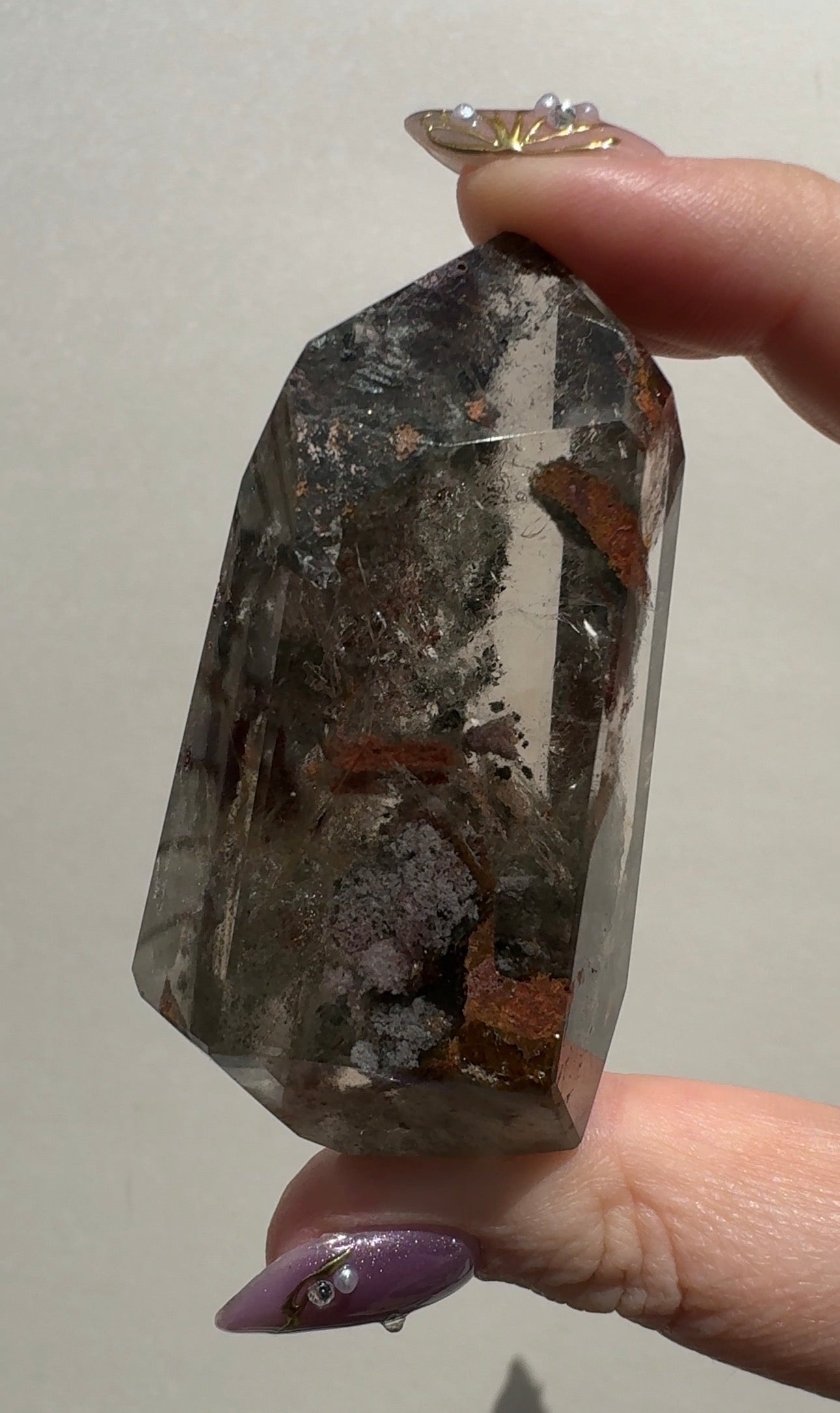 Lodolite Quartz Gusher