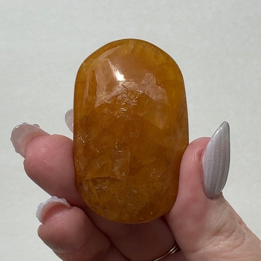 Golden Healer Palmstone | F