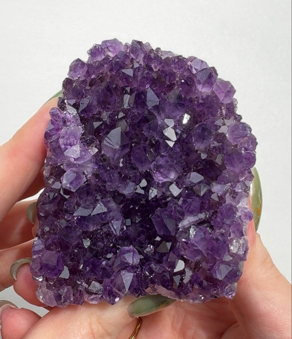 Uruguay Purple Amethyst Cutbase