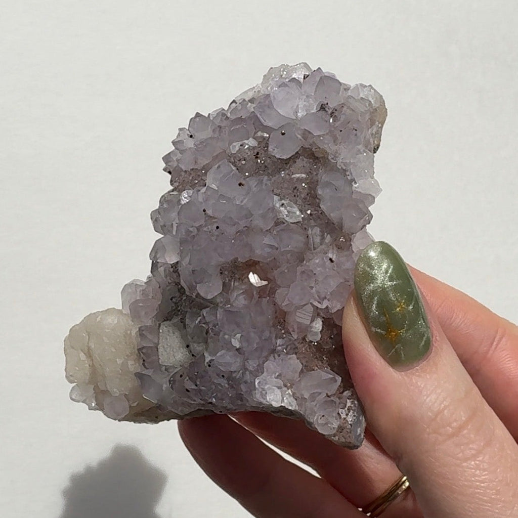 Uruguay Sugar Amethyst Freeform with Calcite