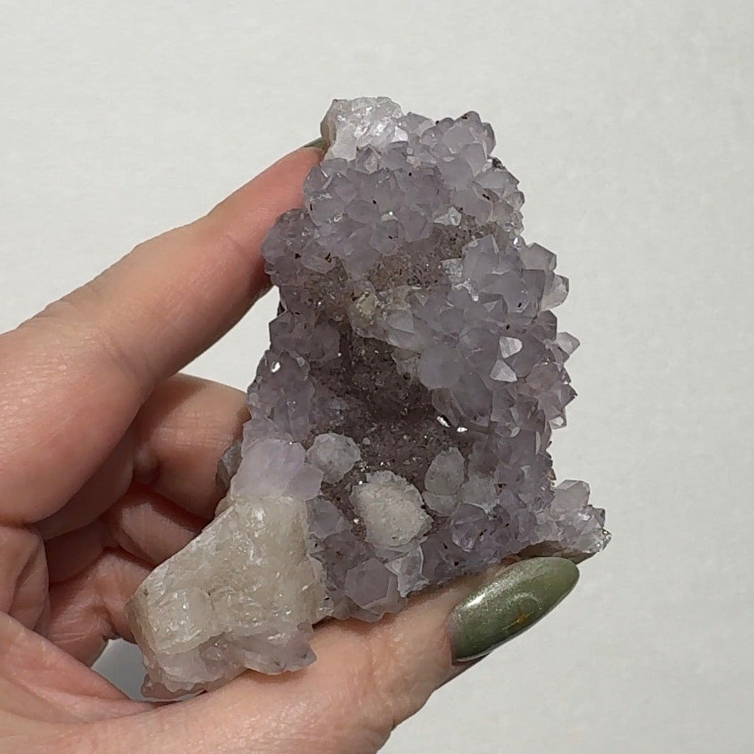 Uruguay Sugar Amethyst Freeform with Calcite