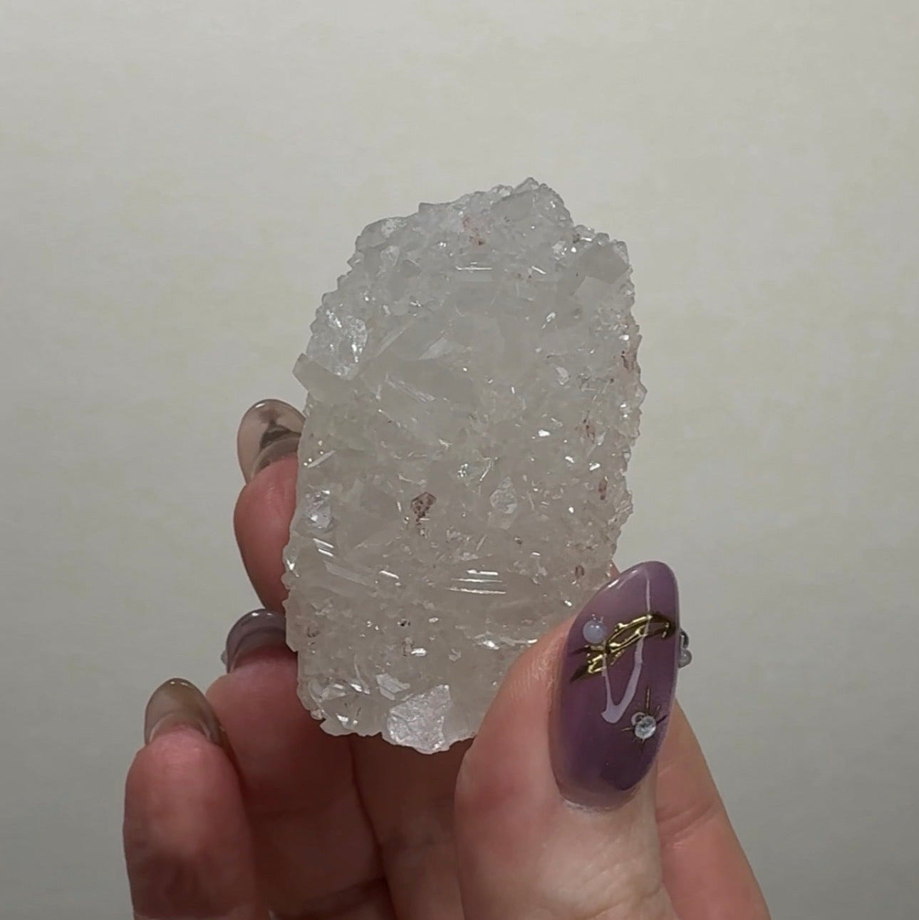 Diamond Apophyllite on Chalcedony | DA7