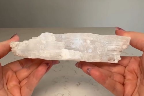 Clear Selenite Slab