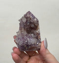 High Quality Druzy Pink Amethyst Tower