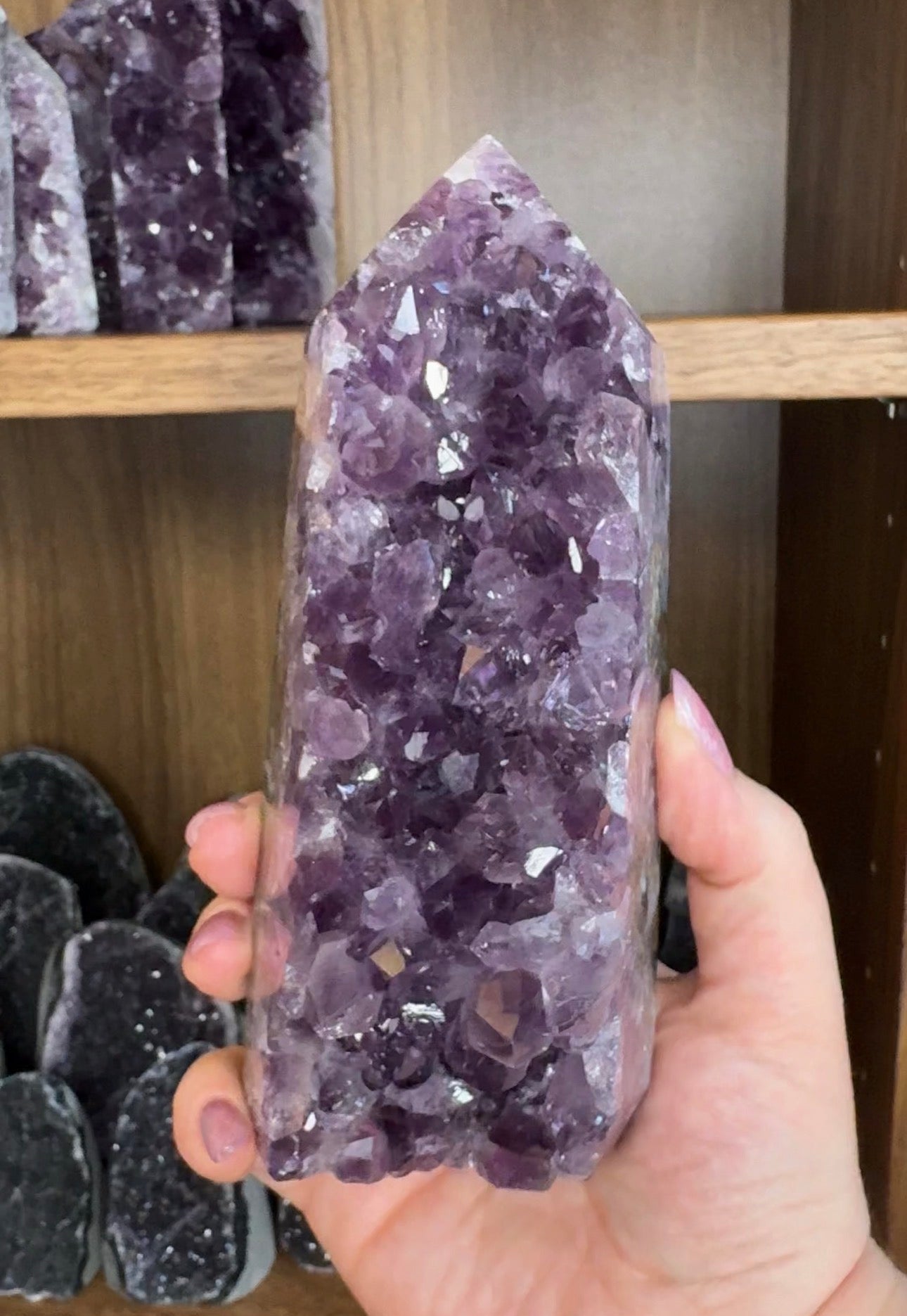 HQ Purple Amethyst Tower