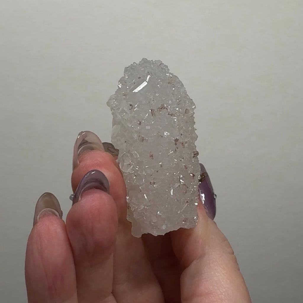 Diamond Apophyllite on Chalcedony | DA7