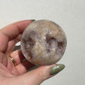 Druzy Pink Amethyst Sphere