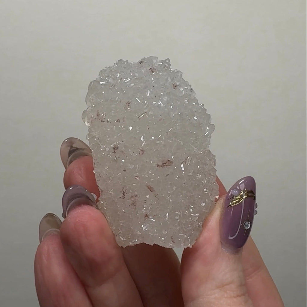 Diamond Apophyllite on Chalcedony | DA7