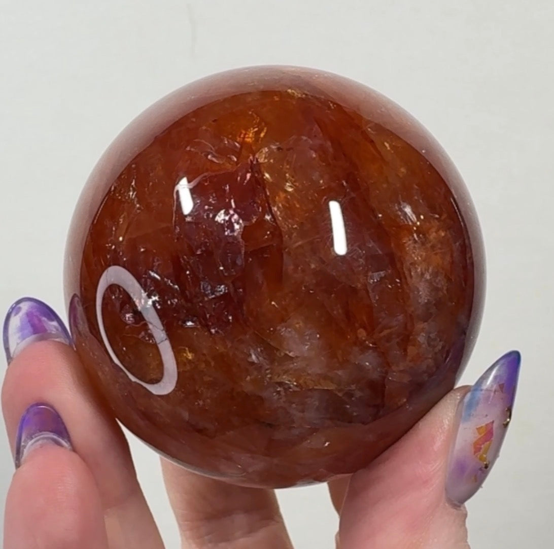 Fire Quartz Sphere | FQ3