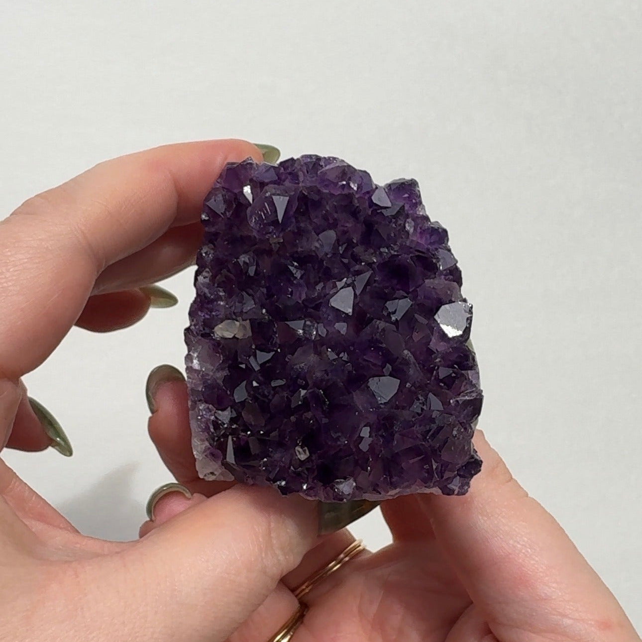 Uruguay Purple Amethyst Cutbase