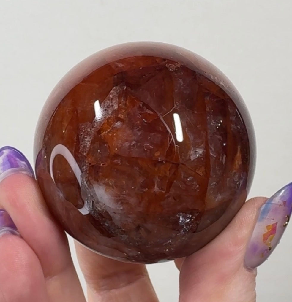 Fire Quartz Sphere | FQ4