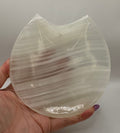 White Onyx Cat Shaped Dish