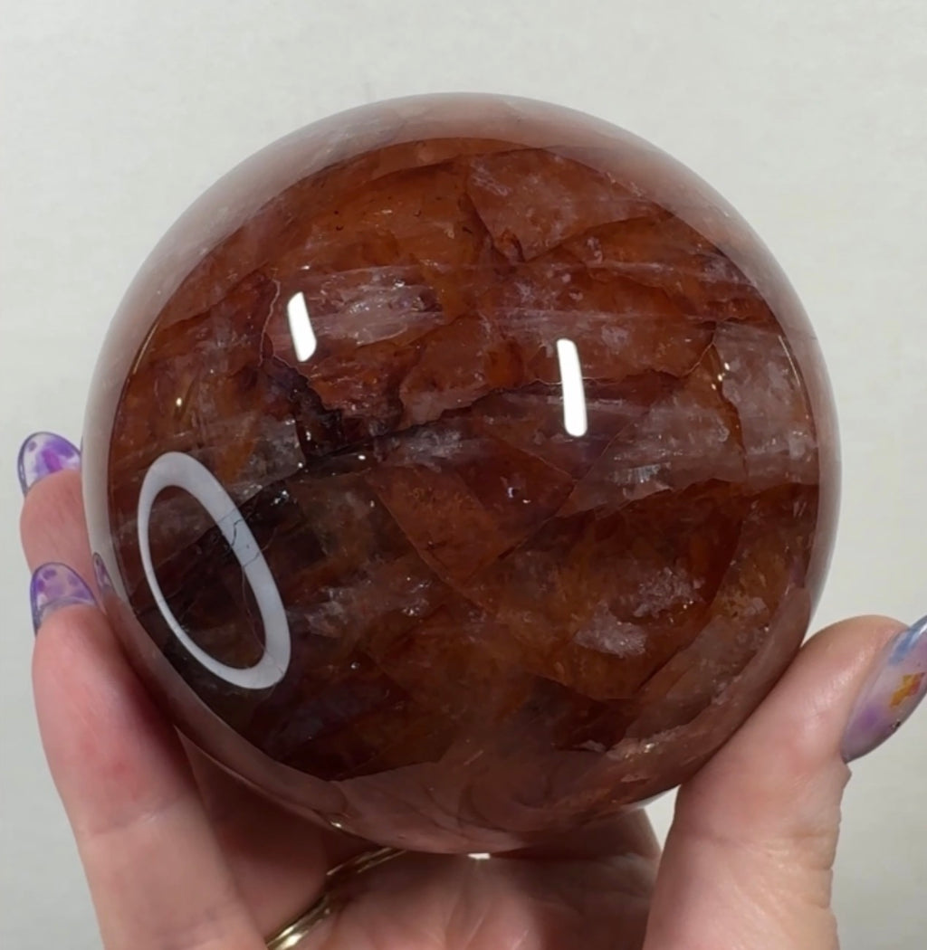 Misfit Fire Quartz Sphere | FQ1