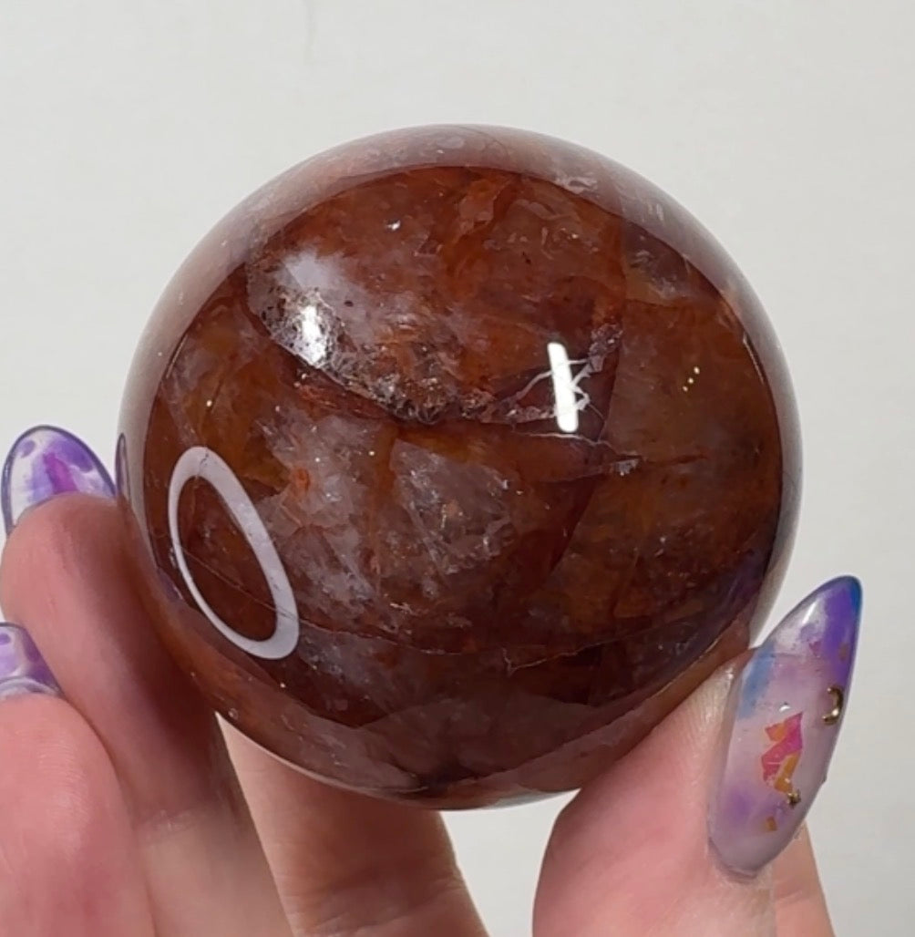 Fire Quartz Sphere | FQ4