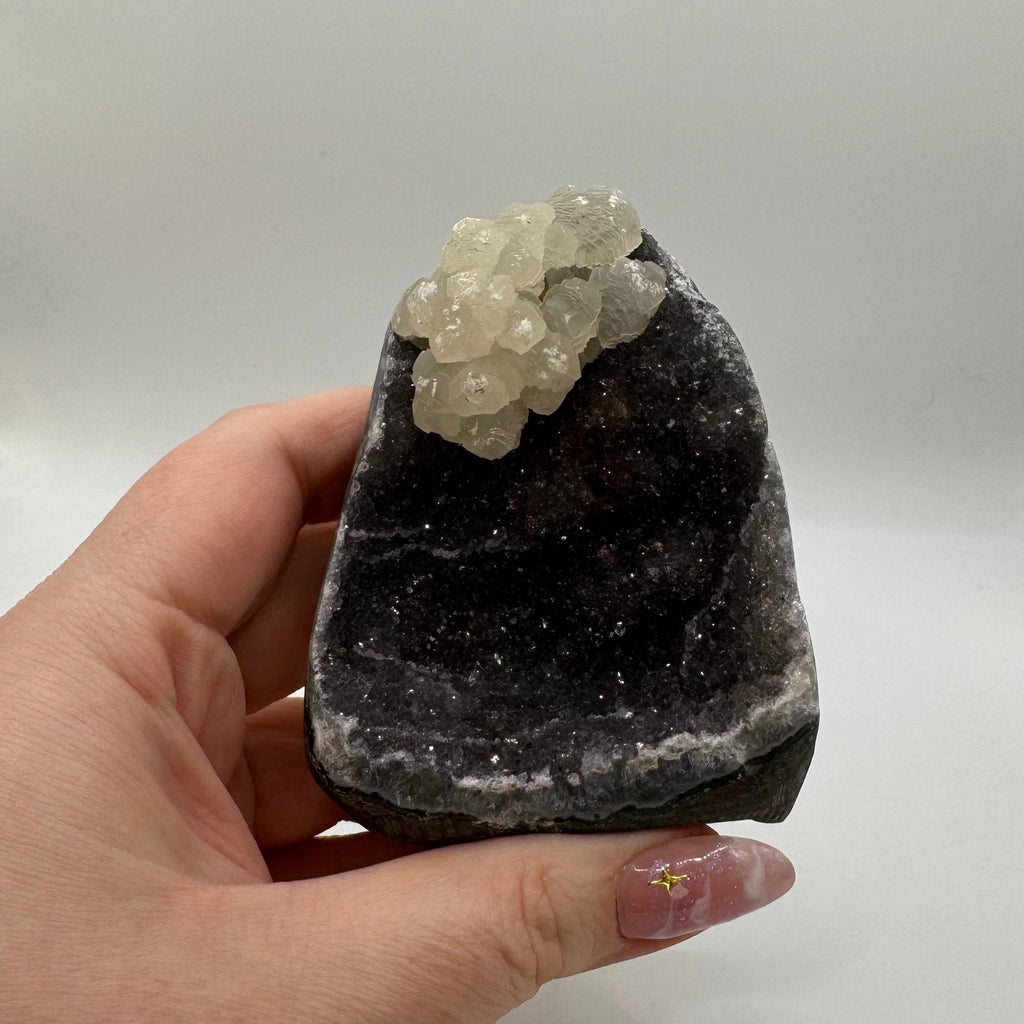 Uruguay Galaxy Amethyst with Calcite